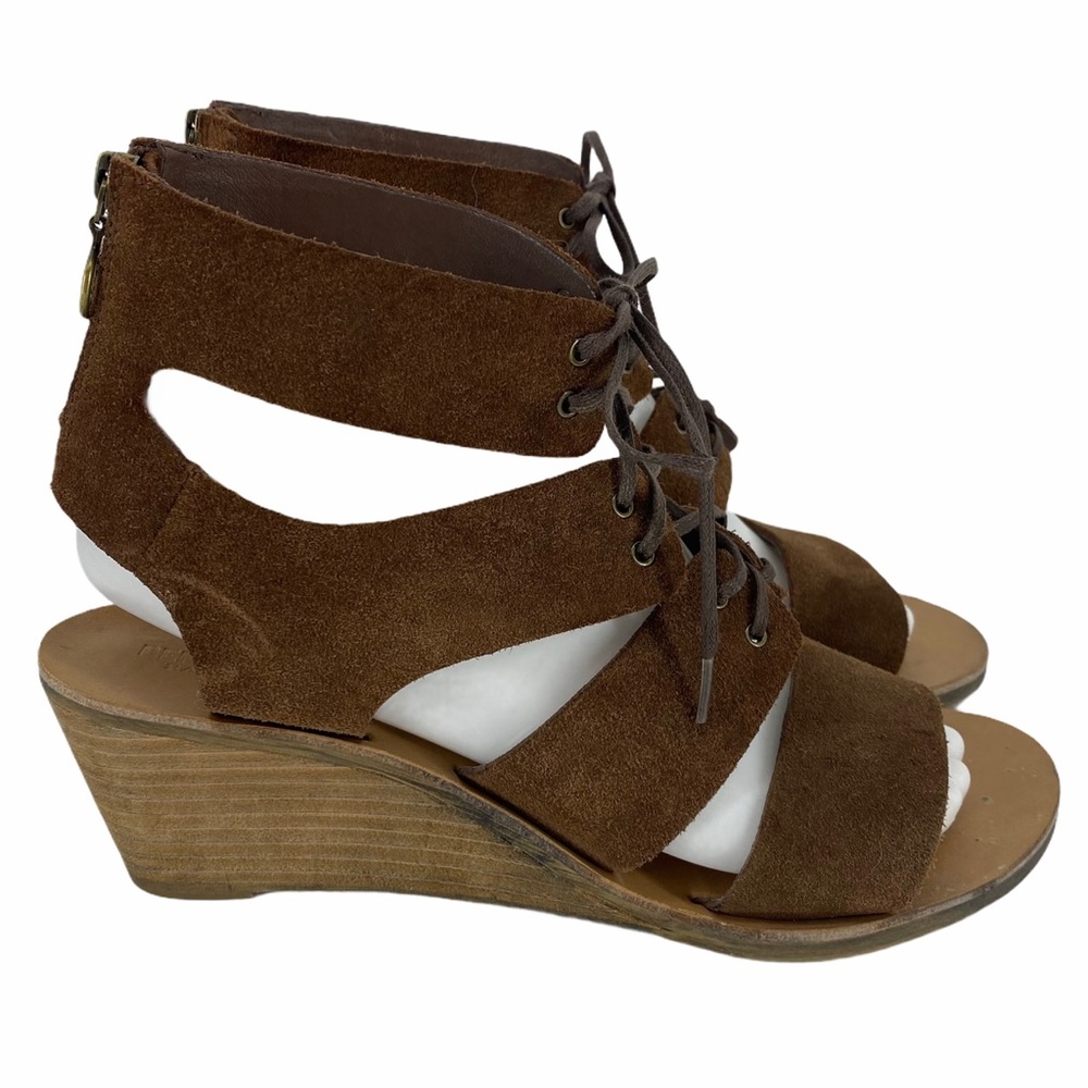 Ralph Lauren Denim & Supply Brown Suede Sandals